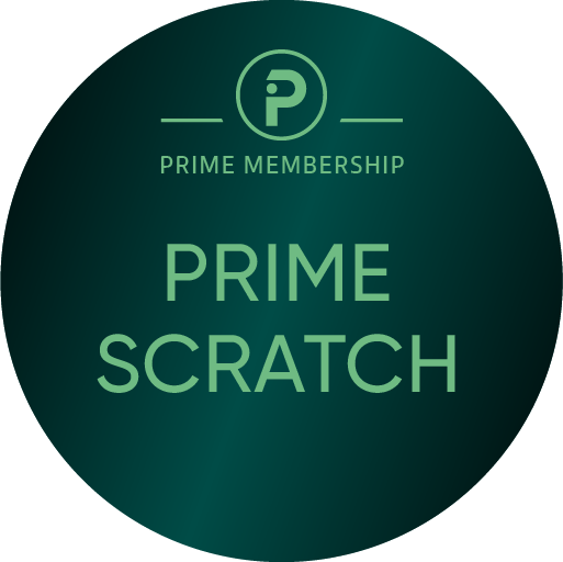 Werde Teil von PRIME | Indoor Golf mit TrackMan iO in Winterthur primegolf badges prime scratch