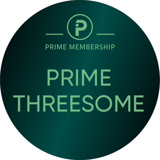 Werde Teil von PRIME | Indoor Golf mit TrackMan iO in Winterthur primegolf badges prime threesome