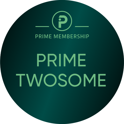 Werde Teil von PRIME | Indoor Golf mit TrackMan iO in Winterthur primegolf badges prime twosome