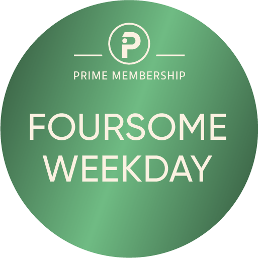 Werde Teil von PRIME | Indoor Golf mit TrackMan iO in Winterthur primegolf badges weekday foursome