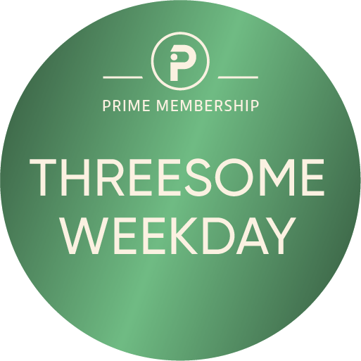 Werde Teil von PRIME | Indoor Golf mit TrackMan iO in Winterthur primegolf badges weekday threesome