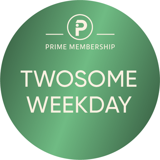 Werde Teil von PRIME | Indoor Golf mit TrackMan iO in Winterthur primegolf badges weekday twosome